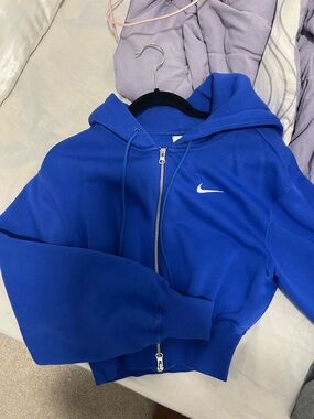 Nike Blue Sweater/Sweatpant Set